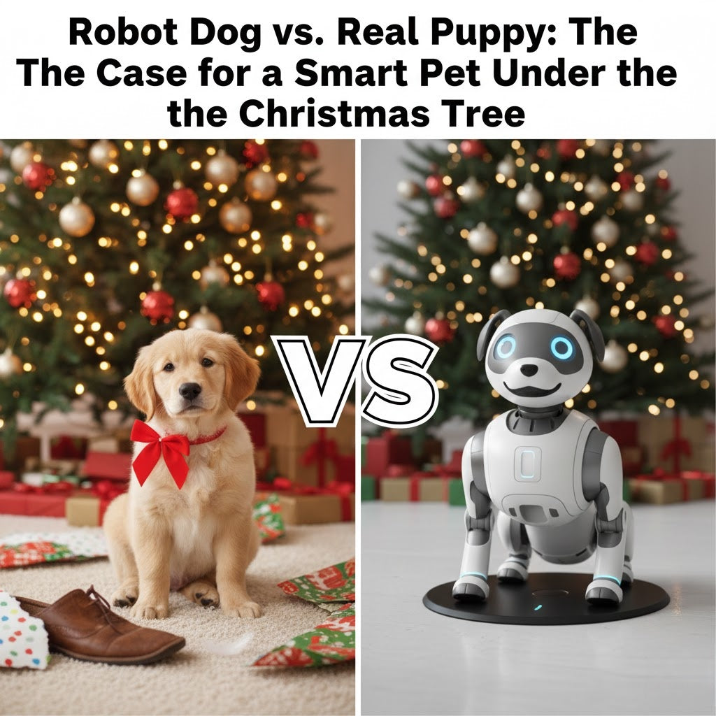 Robot Dog vs. Real Puppy: The Case for a Smart Pet Under the Christmas Tree