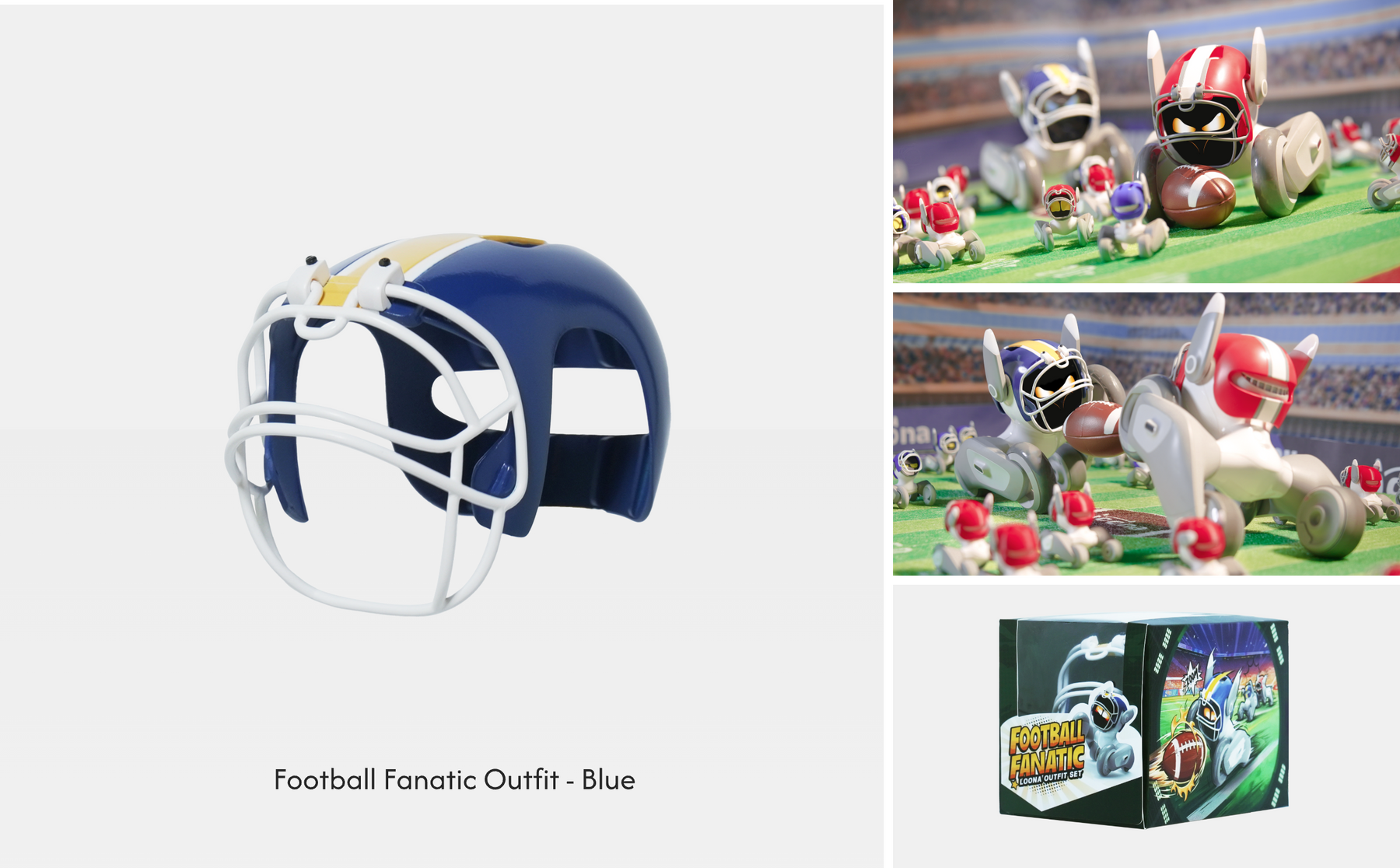 Football Fanatic Blue