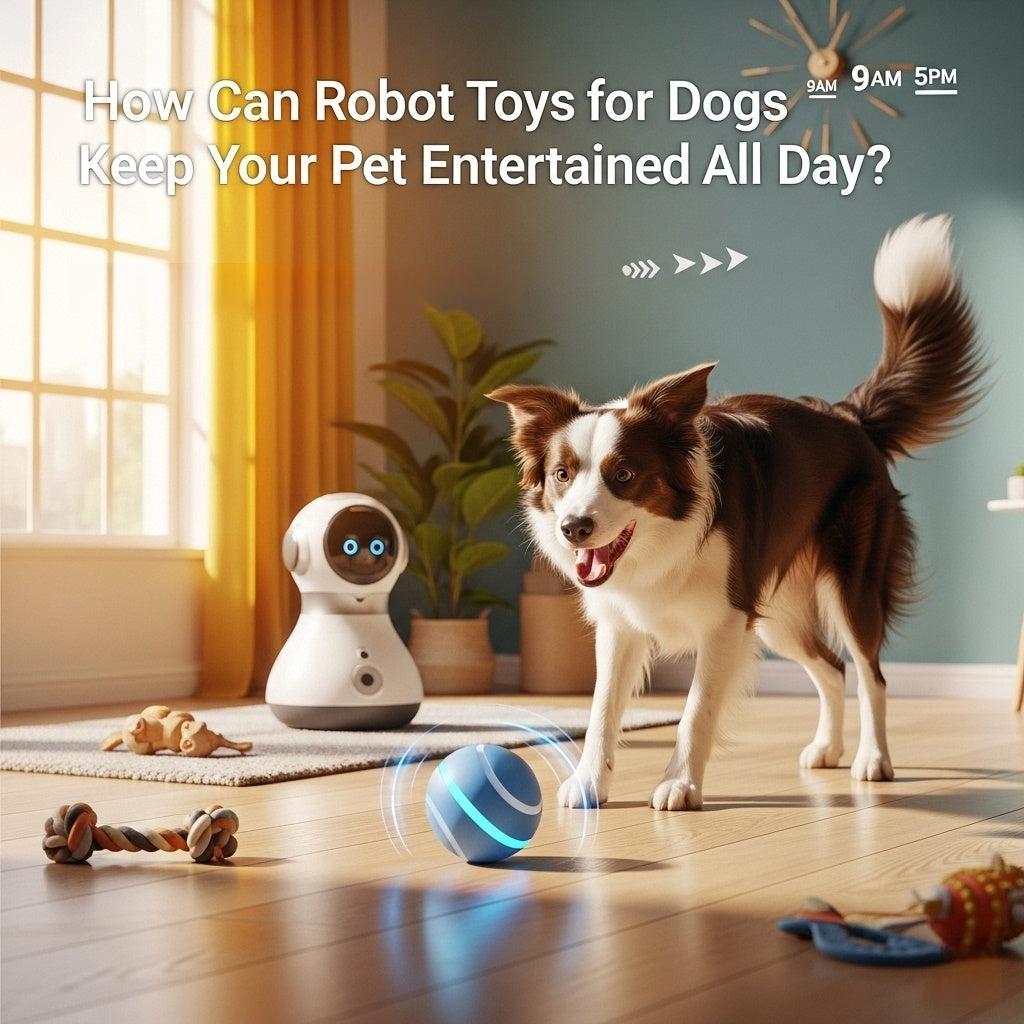 How Can Robot Toys for Dogs Keep Your Pet Entertained All Day?