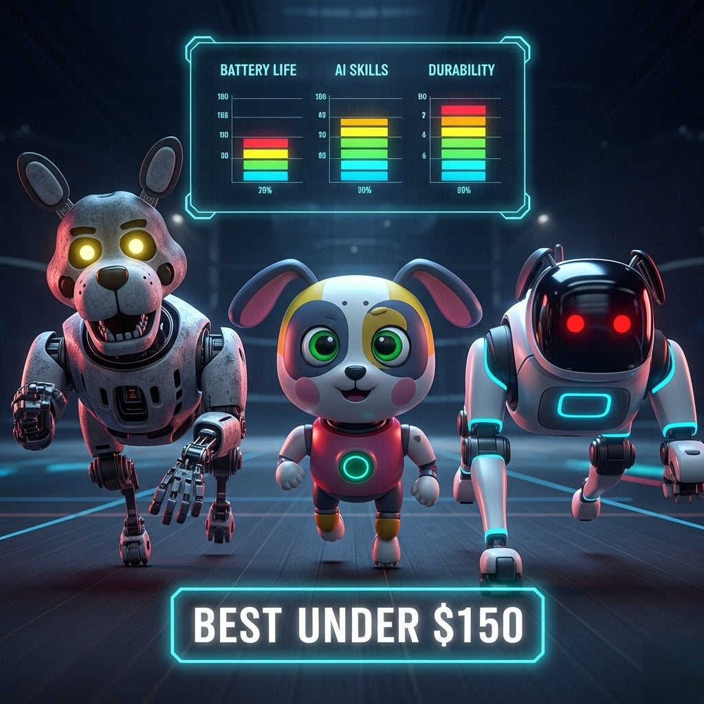 Animatronic Dog Showdown: The Best Robotic Pets Under $150 Compared