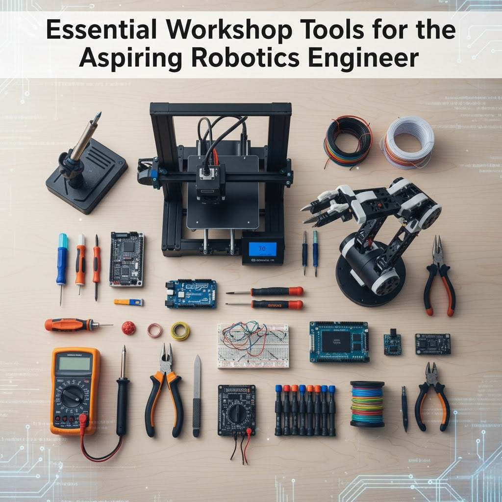 Essential Workshop Tools for the Aspiring Robotics Engineer