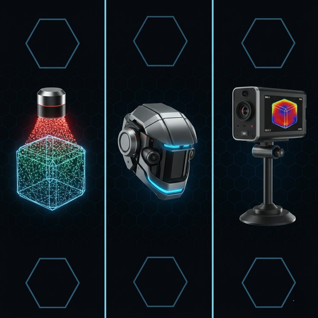 LiDAR vs. Depth Camera: Choosing the Right Sensor for Robot Vision