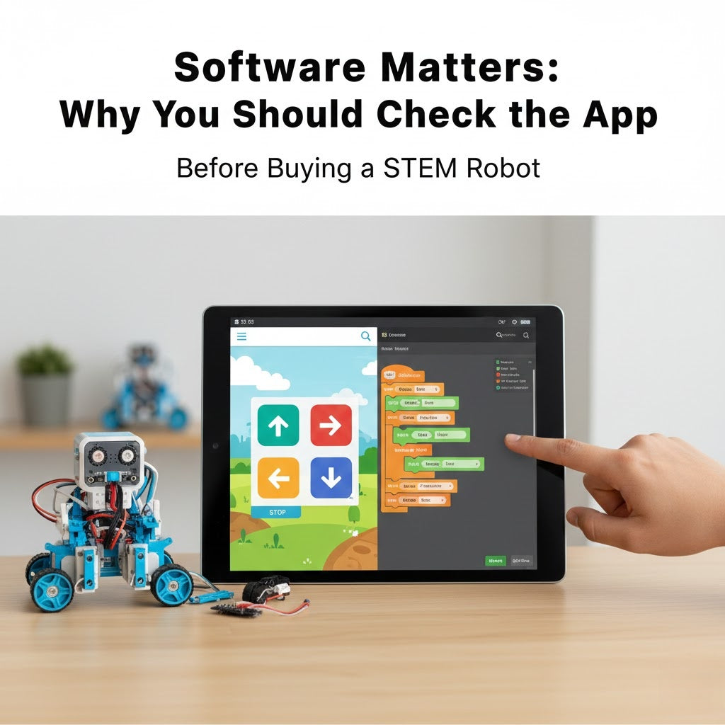 Software Matters: Why You Should Check the App Before Buying a STEM Robot