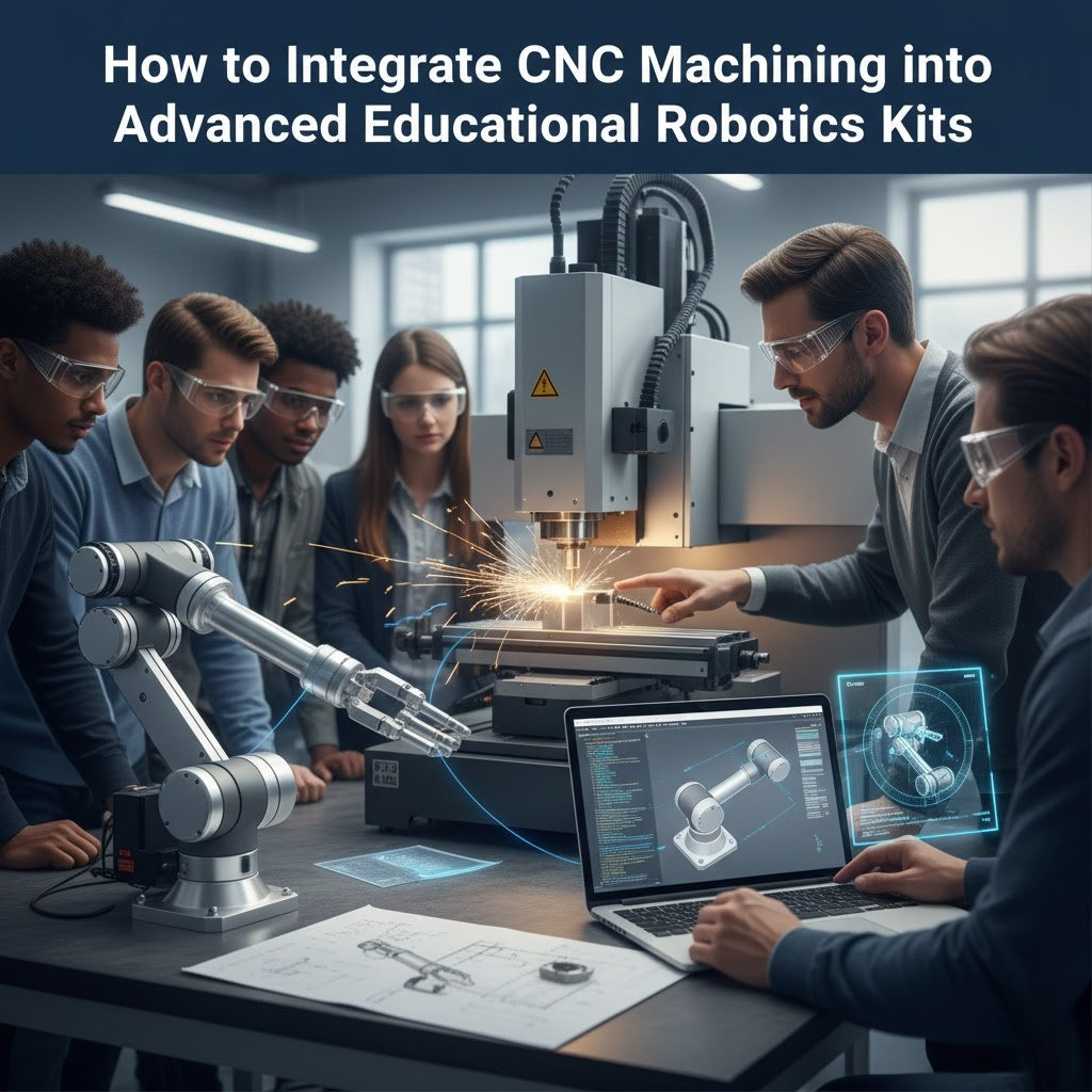 How to Integrate CNC Machining into Advanced Educational Robotics Kits