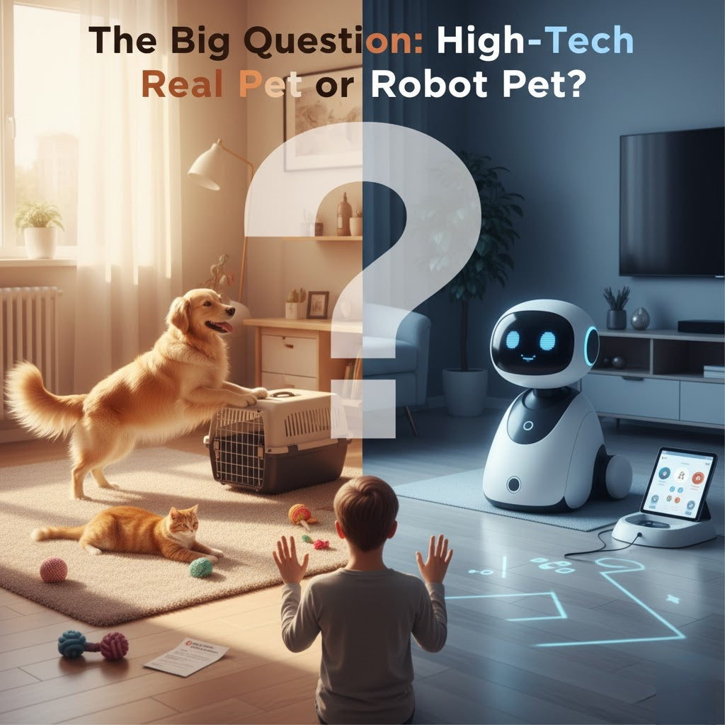 The Big Question: Should I Buy a Real Pet or Go with the New, High-Tech Robot Pet?