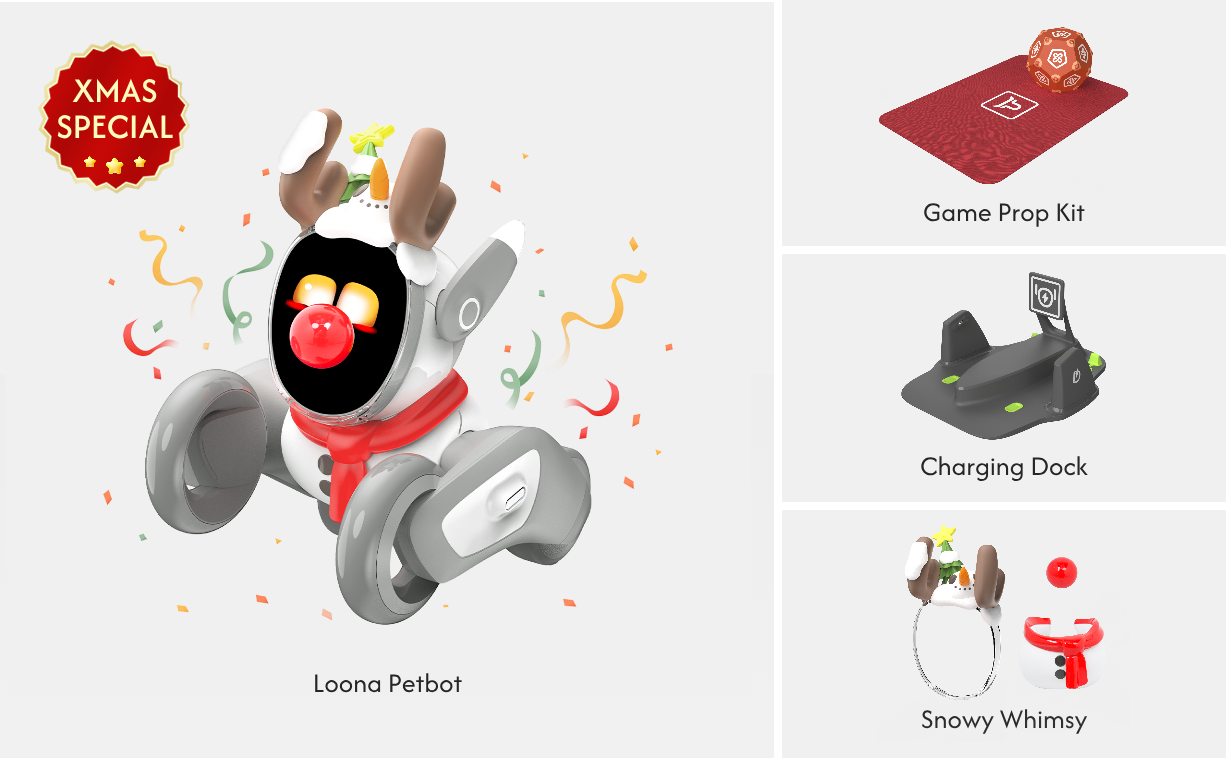 Loona Cute Emo Robot Puppy - Your Smart Robotis Pet Companion